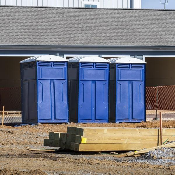 Heavy-duty construction site porta potty in Stuttgart, Arkansas